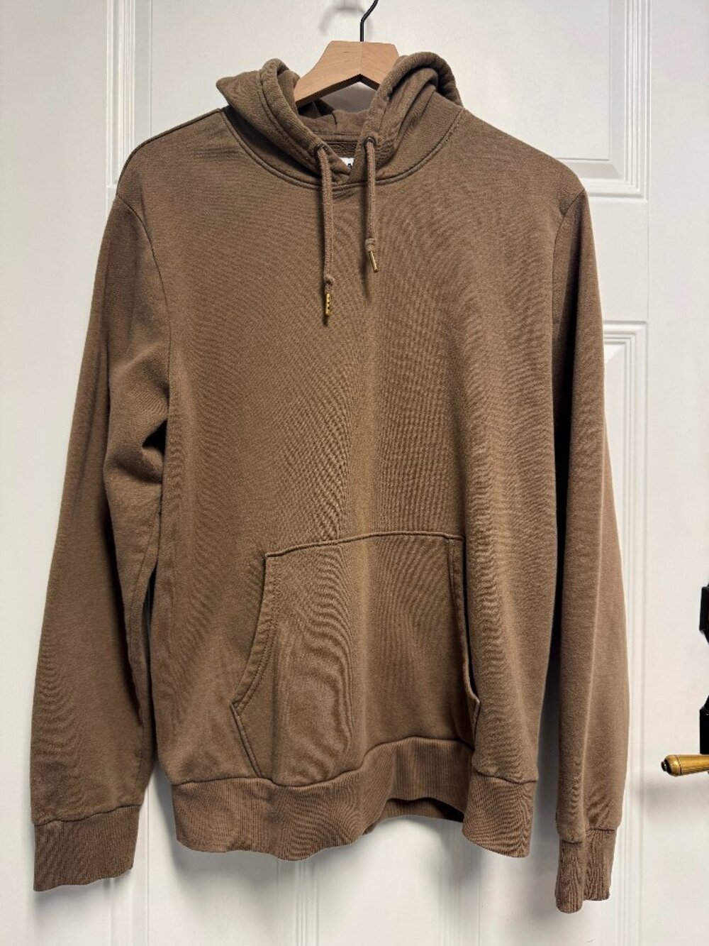 Old Navy Classic Pullover Mens Brown Hoody, Large